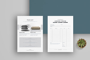 Line Sheet Template I Canva/InDesign