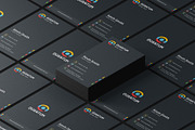 Dark Business Card, a Business Card Template by PicoartBd (Thumbnail 1 of 3)