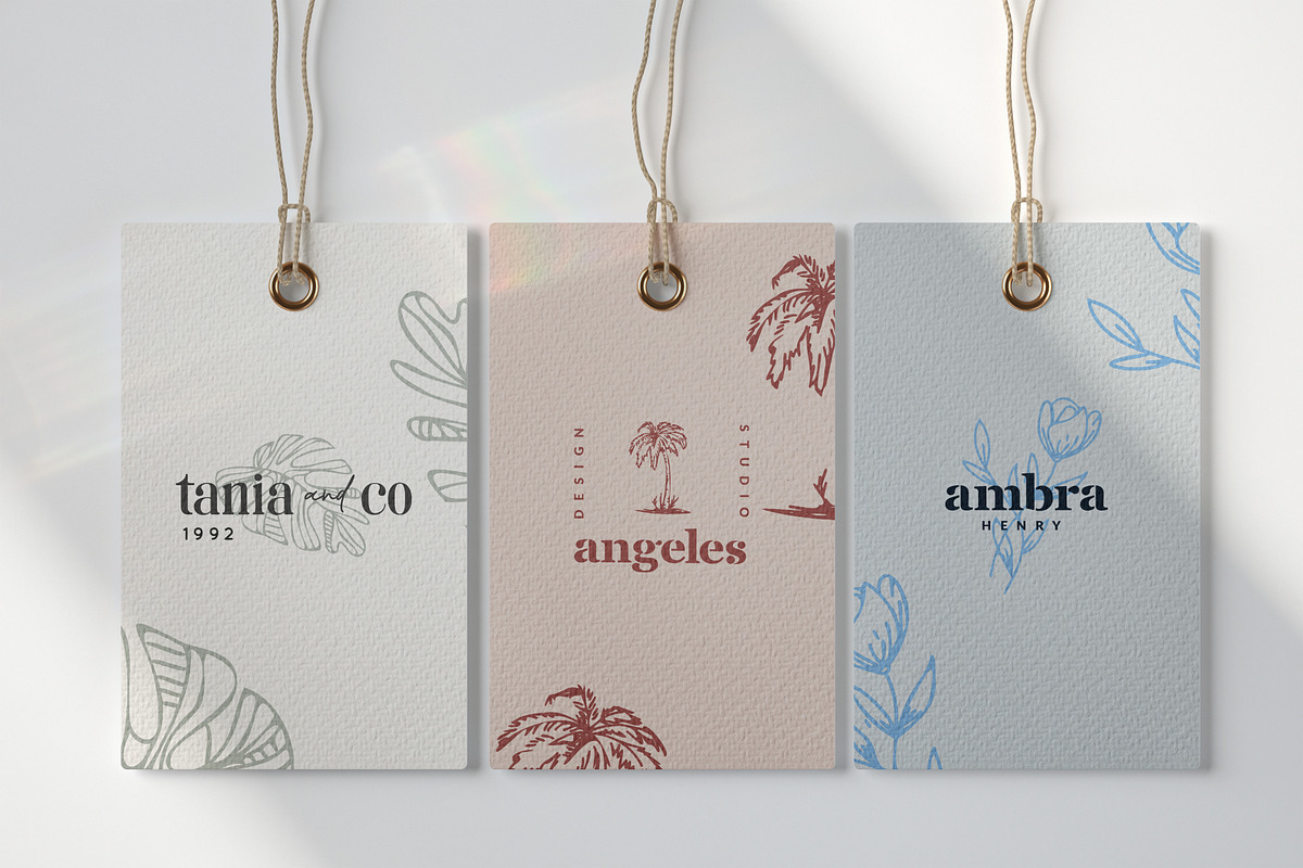 100 Logo Templates | Floral Logo, a Branding & Logo Template by GraphicDash (Photo 1 of 11)