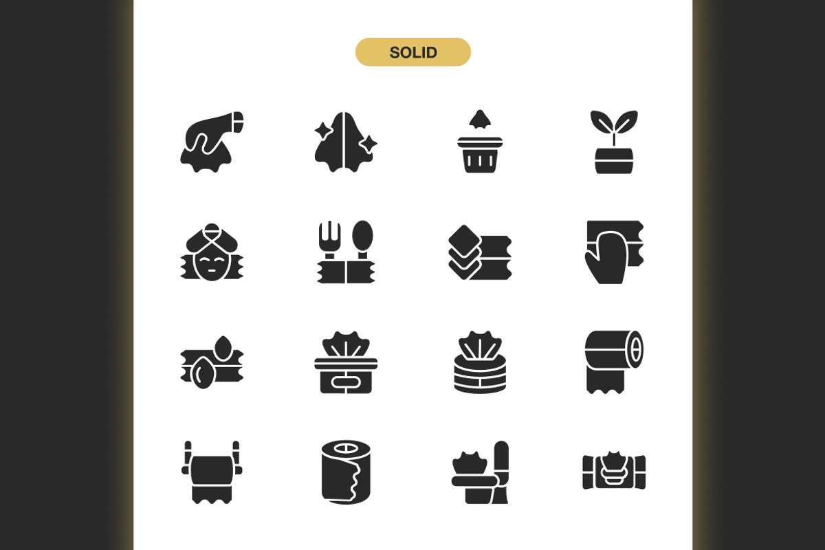 Tissue Paper Icons, an Icon by Spacepixel Creative (Photo 3 of 3)