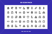 Winter clothes and accessories icons, an Icon by Wencory (Thumbnail 1 of 2)