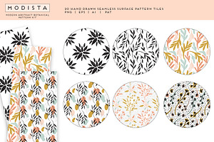 Modista Abstract Botanical Patterns