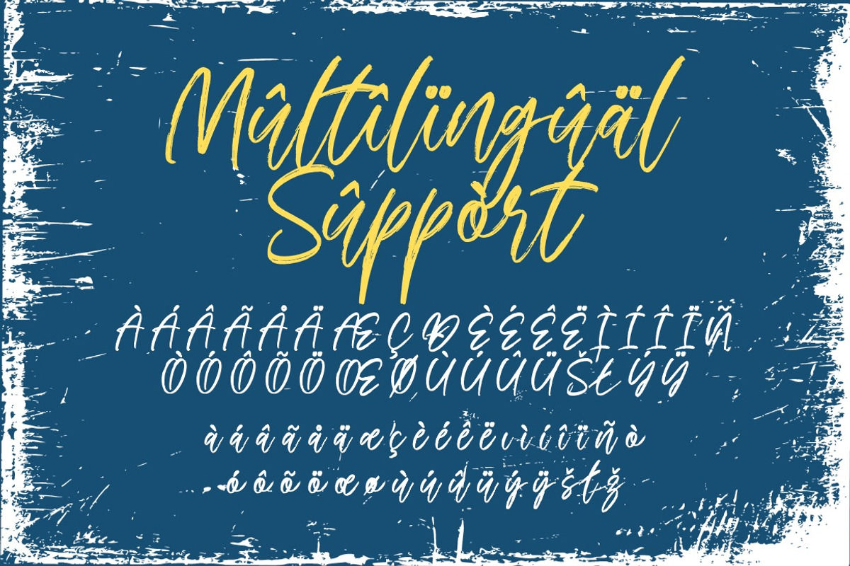 Sanikata - Texture Script Font, a Script Font by Dhabee (Photo 2 of 15)