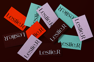 Colorful Business Card Template, a Business Card Template by LePosey Studio