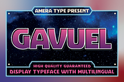 Gavuel, a Slab Serif Font by Amera Type (Thumbnail 1 of 8)