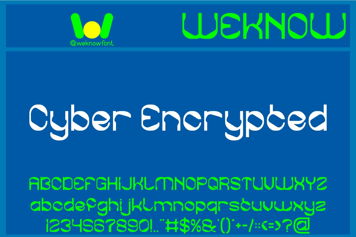 Mind Shift font, a Font by weknow (Photo 3 of 8)