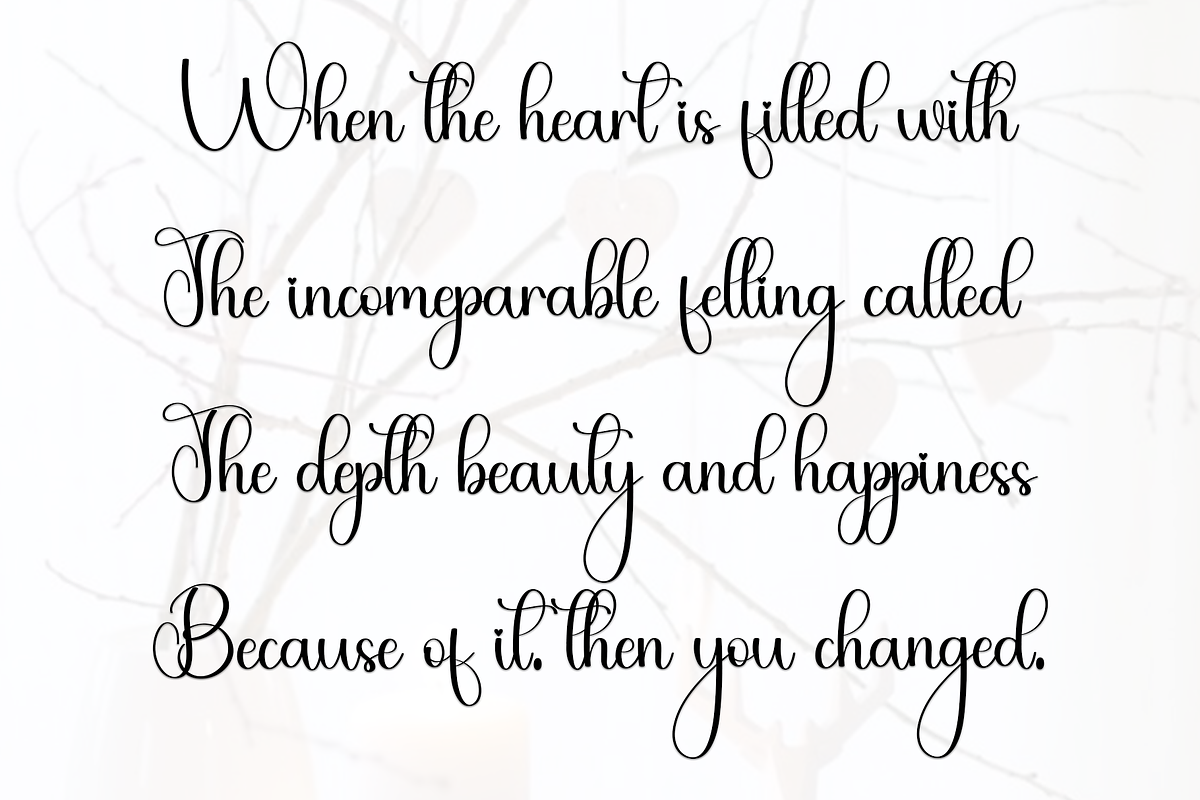 Glowing, a Handwritten Font by InermediaSTUDIO (Photo 3 of 8)