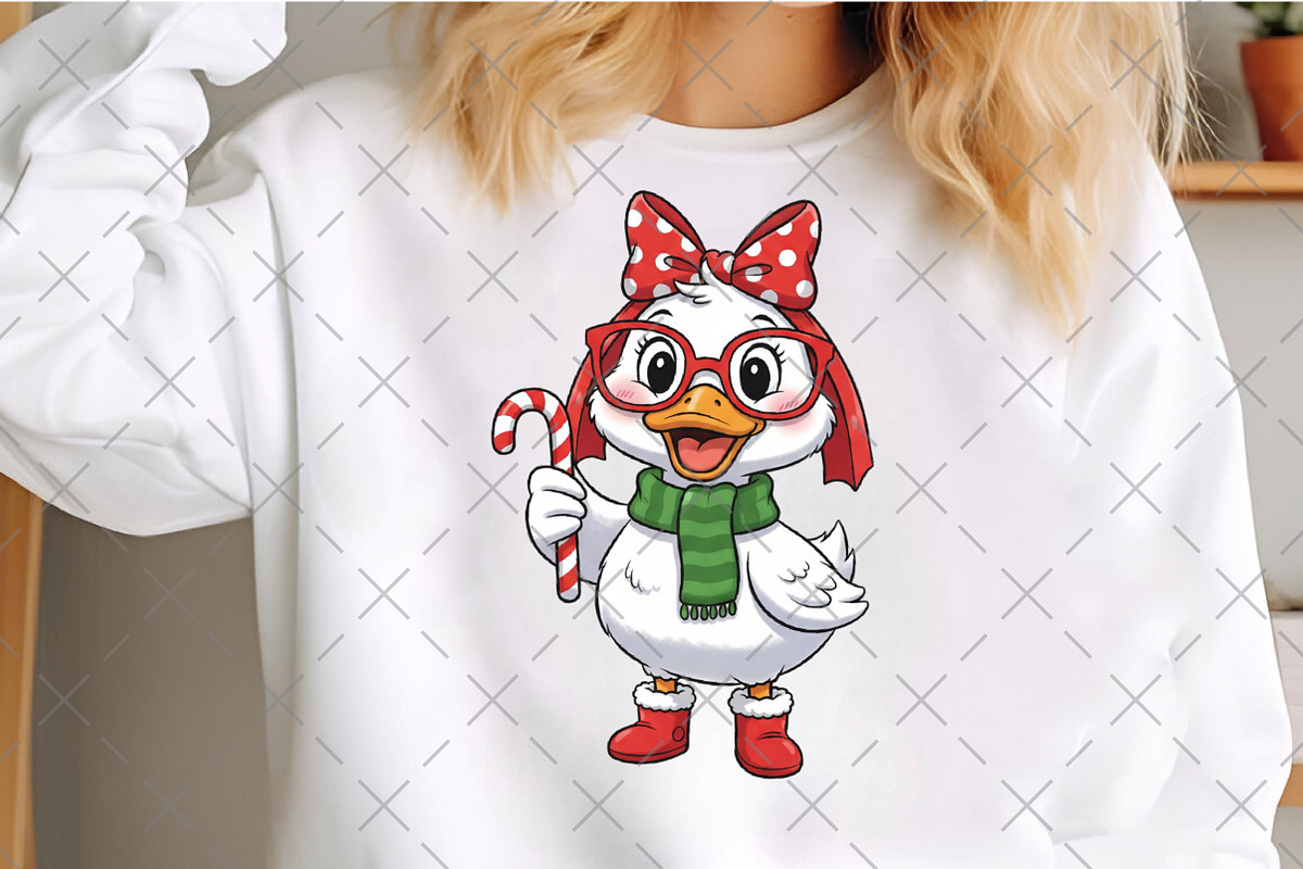 Funny Christmas Goose Sublimation, an Illustration by Craft Nest (Photo 2 of 6)