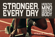 Athletic College - Vintage Sport, a Slab Serif Font by Masyafi Studio (Thumbnail 6 of 8)