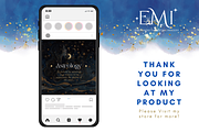 Instagram Celestial Canva Template, a Social Media Template by NadiaTheronArt (Thumbnail 4 of 4)