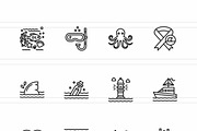 25 World Ocean Day Icons, an Icon by IconBunny (Thumbnail 2 of 2)