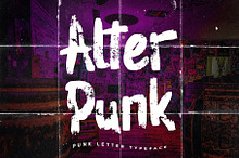Alter Punk – Punk Letter Typeface