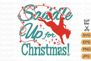 Cowboy Christmas SVG – Rodeo Holiday, a Graphic by TanchaArt