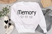 Memory Font, a Sans Serif Font by Cutie_Kate_Studio (Thumbnail 5 of 10)