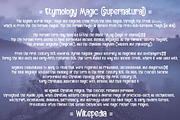 Strange of story, a Font by Bramcreative (Thumbnail 10 of 12)