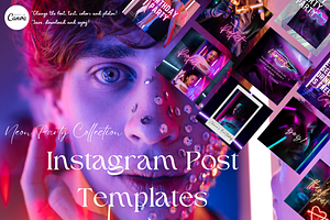 19 Instagram Post Templates, an App Template by KarolinaKreations