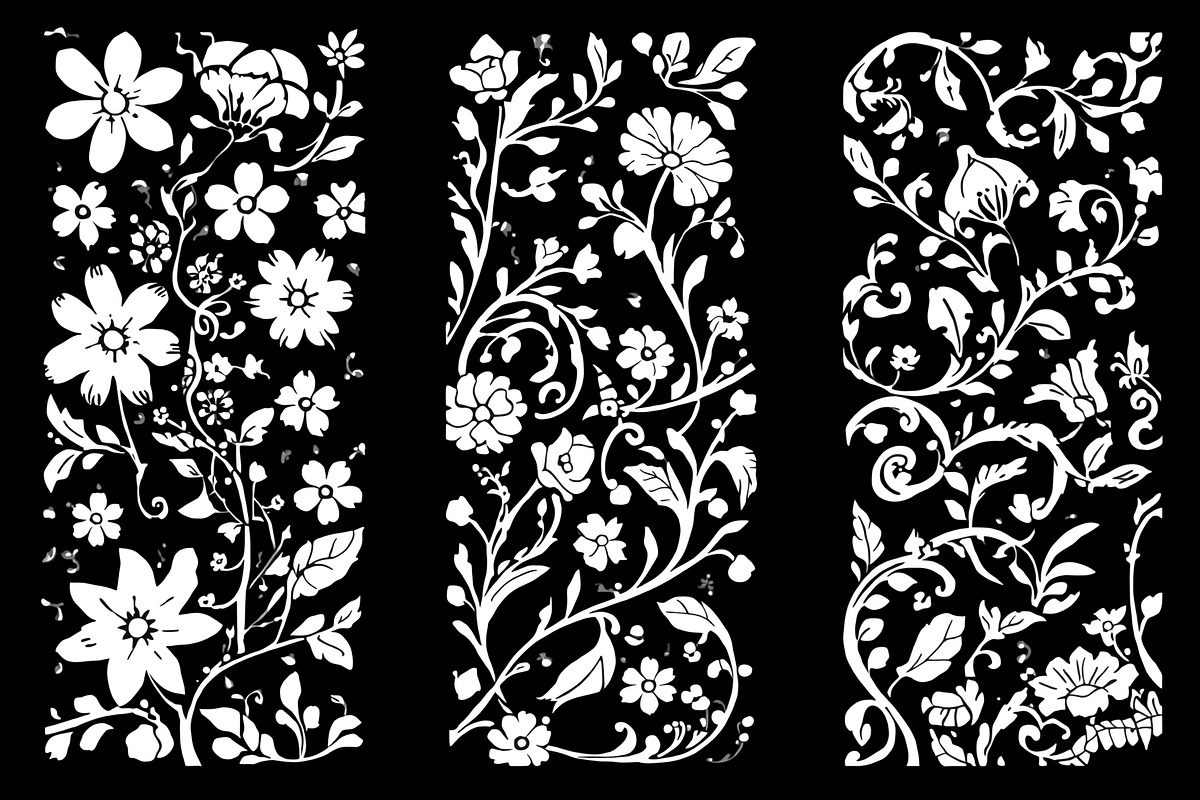 Intricate Floral Laser Cut Panel Des, an Object Graphic by balal (Photo 10 of 11)