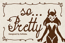 So Pretty Typeface