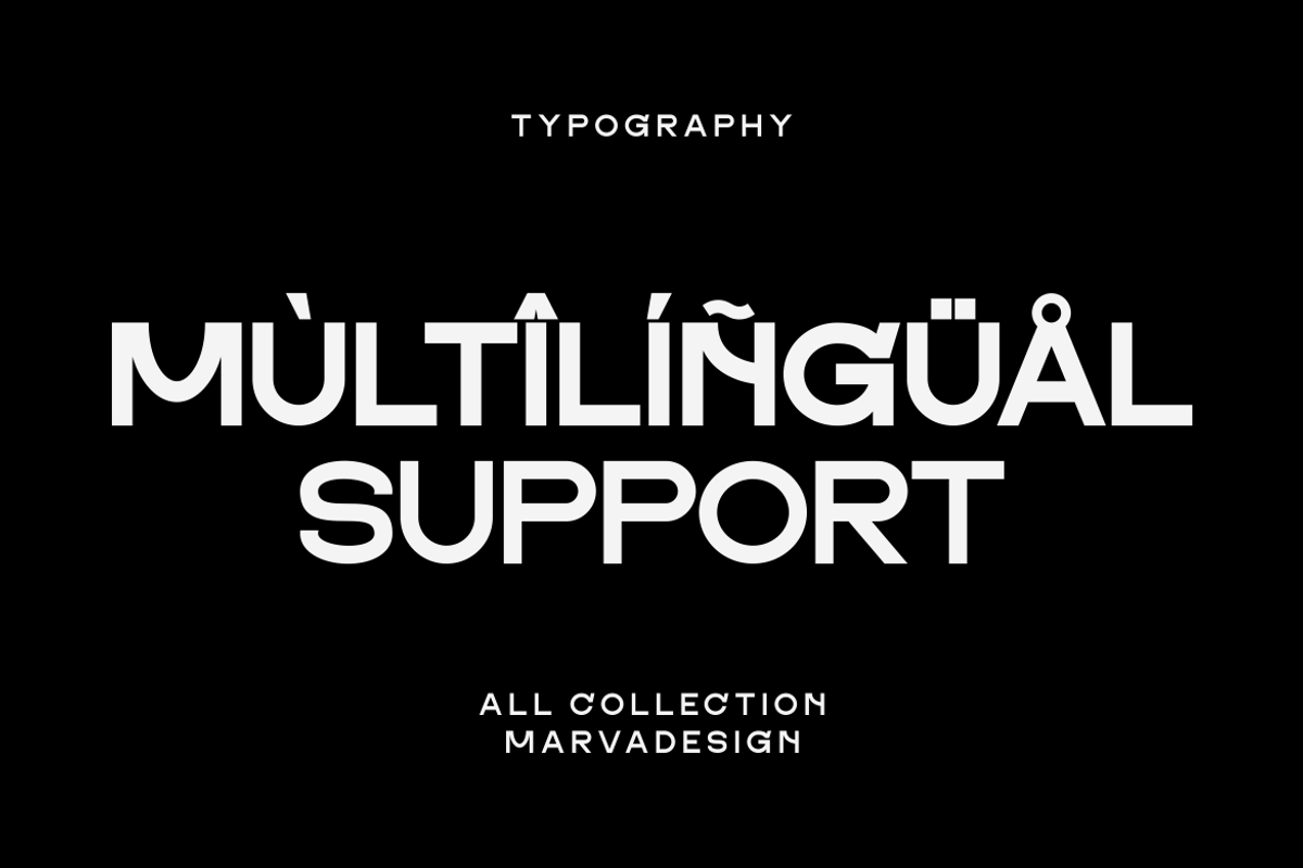 Maricle - A Modern Geometric Sans, a Sans Serif Font by Marvadesign (Photo 5 of 7)