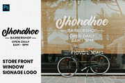 Storefront WindowSignage Logo Mockup, an Advertising Mockup by Nahar_std (Thumbnail 3 of 4)