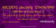Emulate Serif™, a Serif Font by MINDCANDY (Thumbnail 3 of 4)