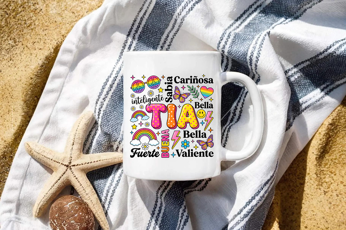 Tia Latina Retro PNG Design, a Decorative Illustration by Dream Creation (Photo 4 of 8)