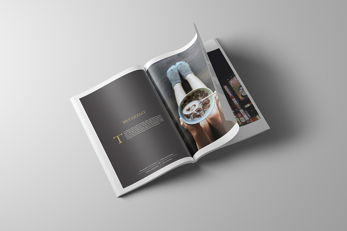Magazine Mock-Up V2, a Print Template by PositivePixels (Photo 10 of 16)