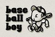Goof Ball - Sporty Cartoon Font, a Sans Serif Font by Modestype Studio (Thumbnail 2 of 11)
