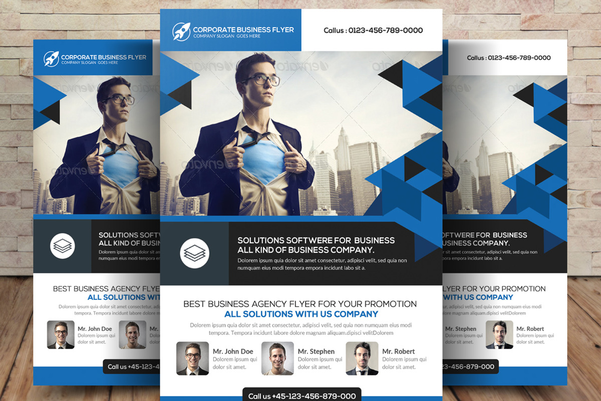 Business Training Flyer & Ad, a Flyer Template by graphicforest