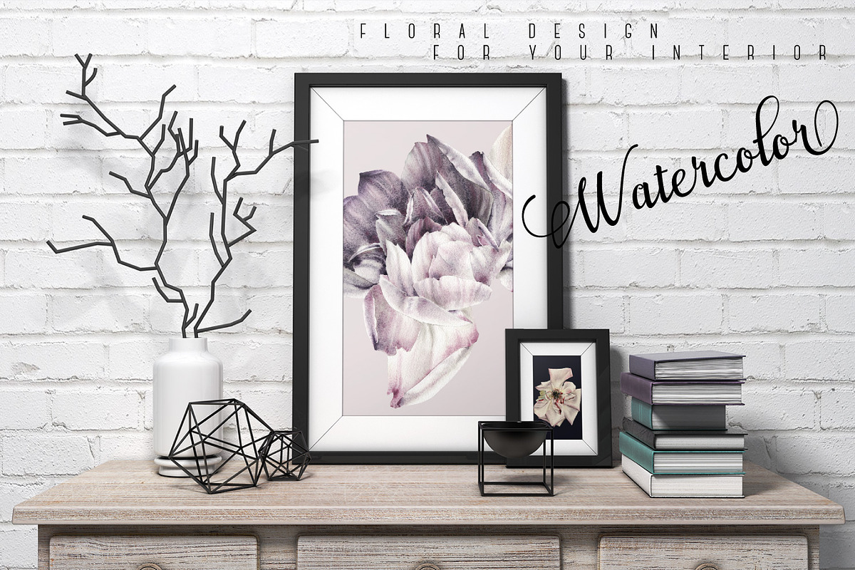 Big floral collection (PNG), a Decorative Illustration by ollalya (Photo 10 of 11)