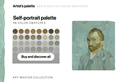 Van Gogh 240 Color Swatches palette, a Palette Add-On by ToonPlanet Vector Assets (Thumbnail 8 of 9)