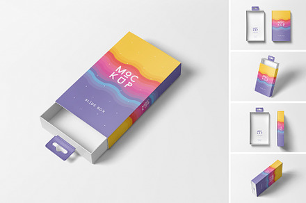 Slide Box Mockup