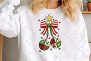 Patchwork Christmas Png, an Illustration by Craft Nest (Thumbnail 4 of 6)