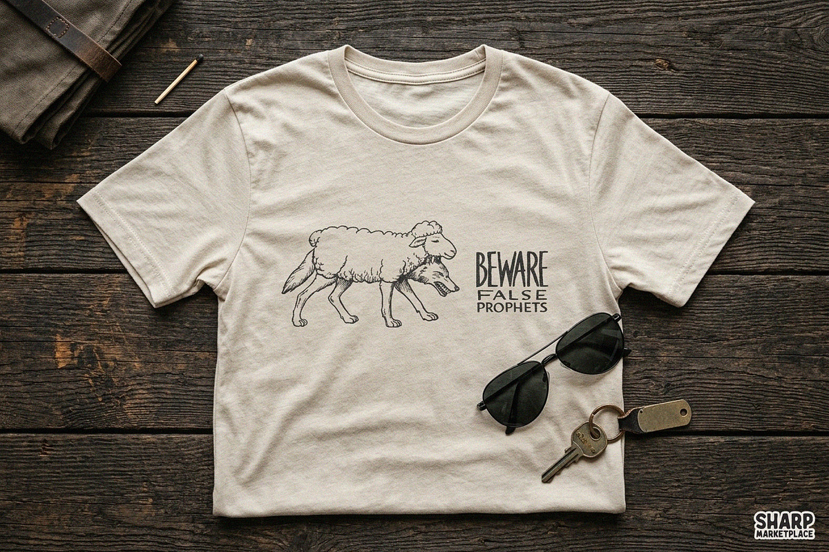 Beware False Prophets Wolf In Sheep, an Object Graphic by SharpMarketplace (Photo 3 of 4)