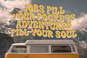 Super Retro - Groovy Font, a Sans Serif Font by Keithzo (Thumbnail 8 of 8)