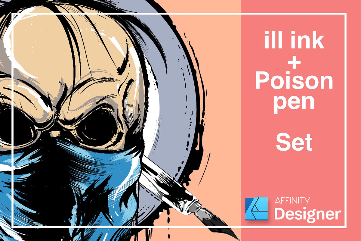Ink Poisioning Affinity Designer, a Brush Add-On by Annex1 (Photo 2 of 7)