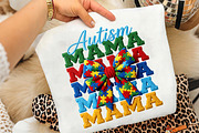 Faux Yarn Autism Awareness PNG, an Illustration by CreationArt (Thumbnail 4 of 8)