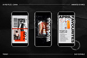 Trendy Animated IG Stories Ps, Canva, a Social Media Template by Marie T (Thumbnail 8 of 13)