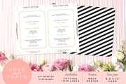Wedding Invite Template I1001, an Invitation Template by Love Meets Paper (Thumbnail 2 of 2)