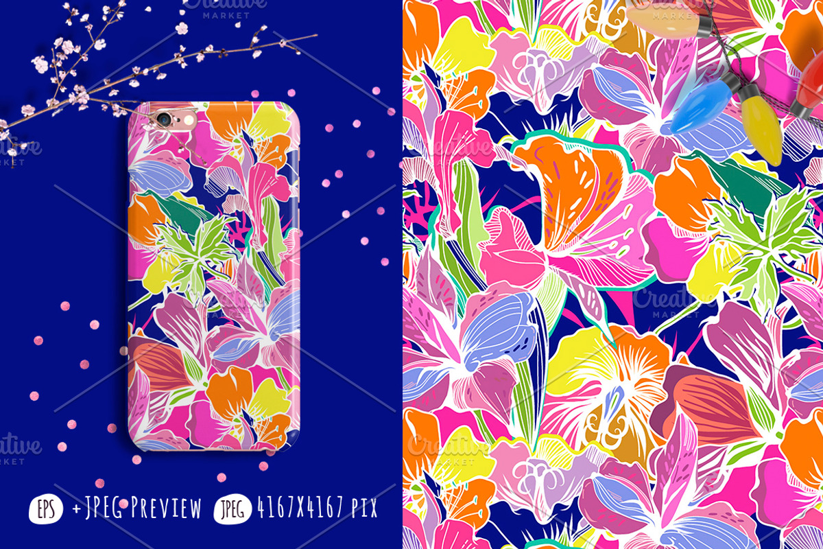 Dream Garden, a Pattern Graphic by Marusha Belle (Photo 7 of 7)