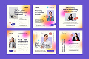Career Development Instagram Post, a Social Media Template by FDR Studio (Thumbnail 1 of 3)