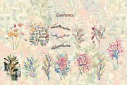 WOVEN GARDEN, a Pattern Graphic by rumacorakstudio (Thumbnail 3 of 6)