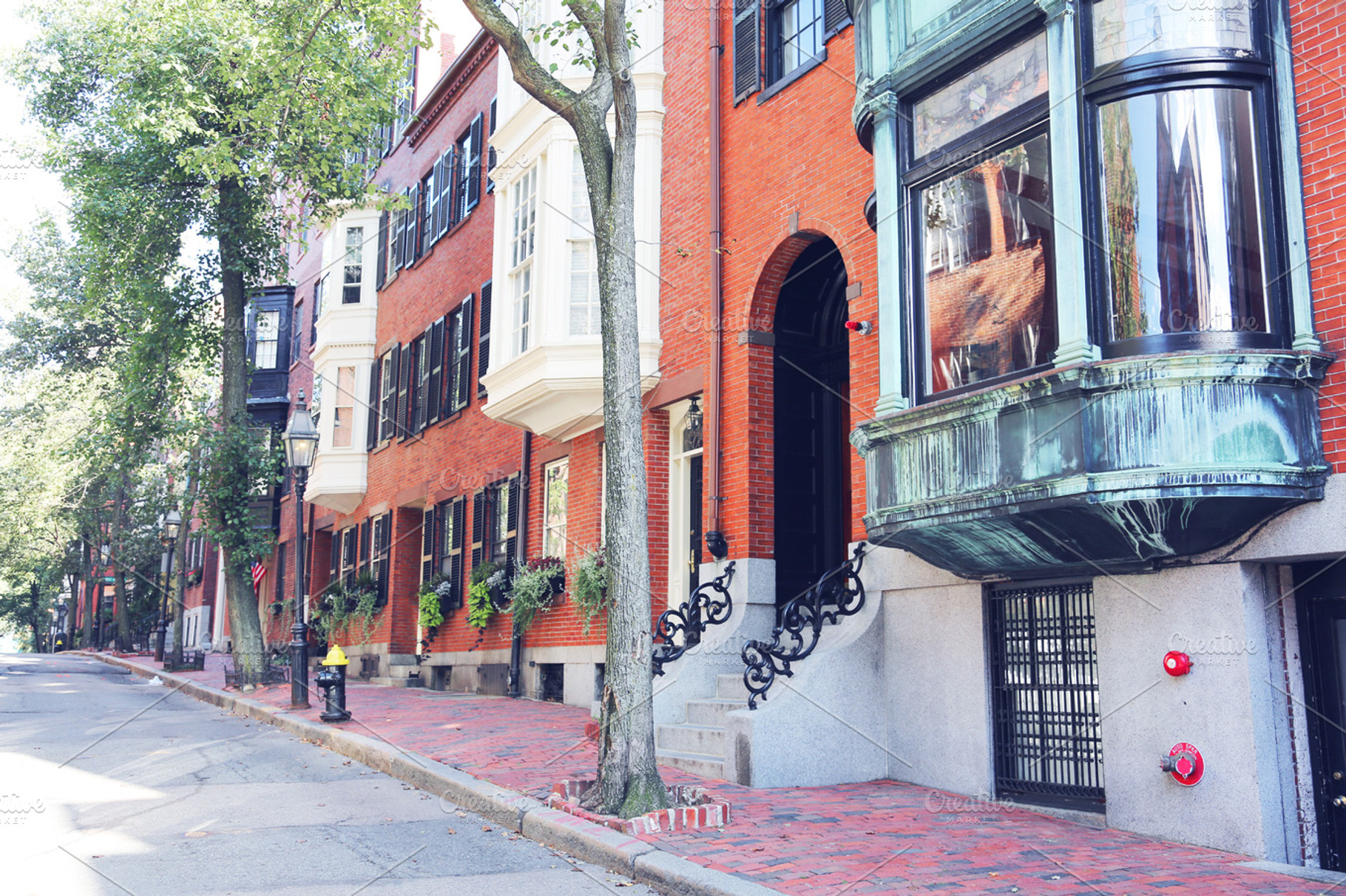 Boston stock photo containing boston and architecture