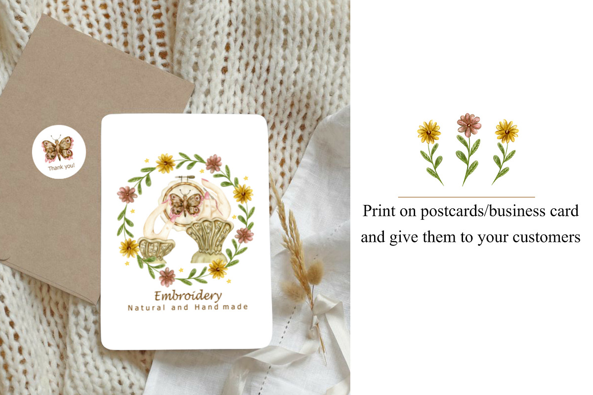 Needlework & Embroidery collection, an Illustration by KolibriDesign (Photo 14 of 15)