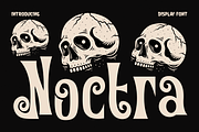 Noctra Display Font, a Font by PutraCetol Studio (Thumbnail 1 of 5)