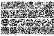 Vintage Animals and Pets Folk Art, a Decorative Illustration by devastd (Thumbnail 6 of 29)