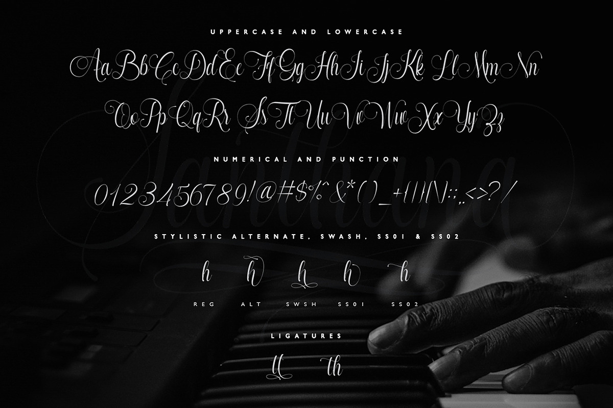Santhana Calligraphy preview 2