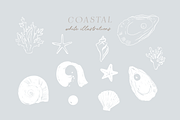 Coastal hand-painted watercolor, a Decorative Illustration by Youksy (Thumbnail 11 of 17)