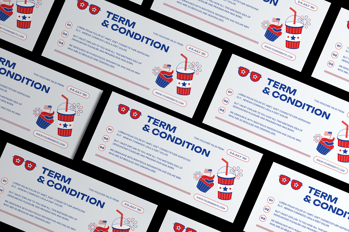 Clean 4th of July Voucher preview 3