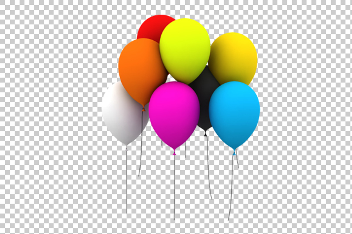 Balloon - 3D Render PNG